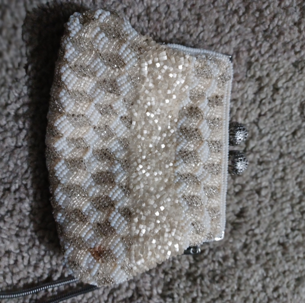 Vintage mini Beaded Purse